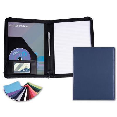 Image of Belluno A4 Zipped Conference Folder