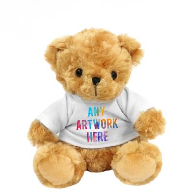 Image of Printed Promotional 16cm Victoria Teddy Bear